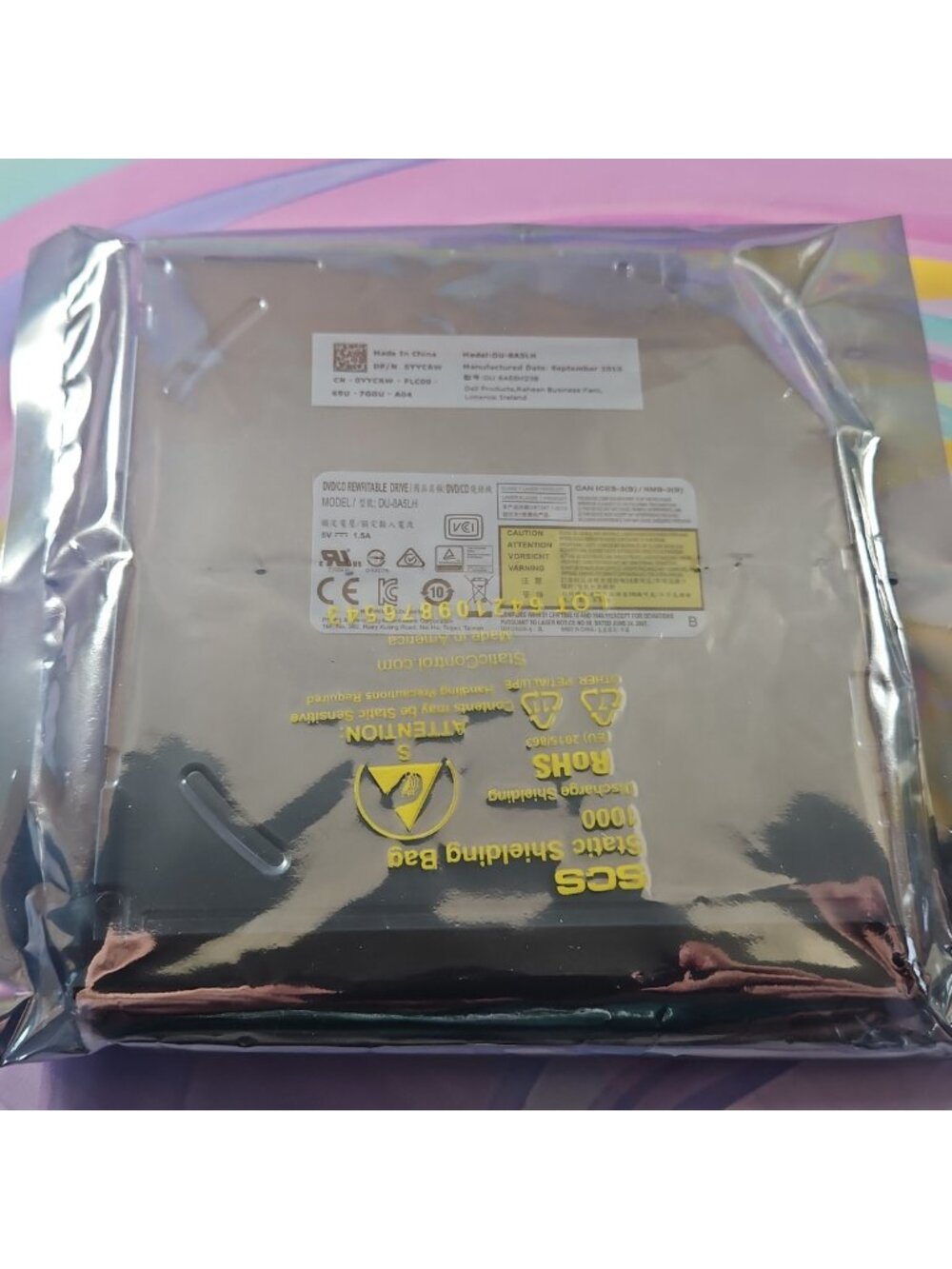 Dell Super Multi Sata Slim DVD RW Drive DU-8A5lH